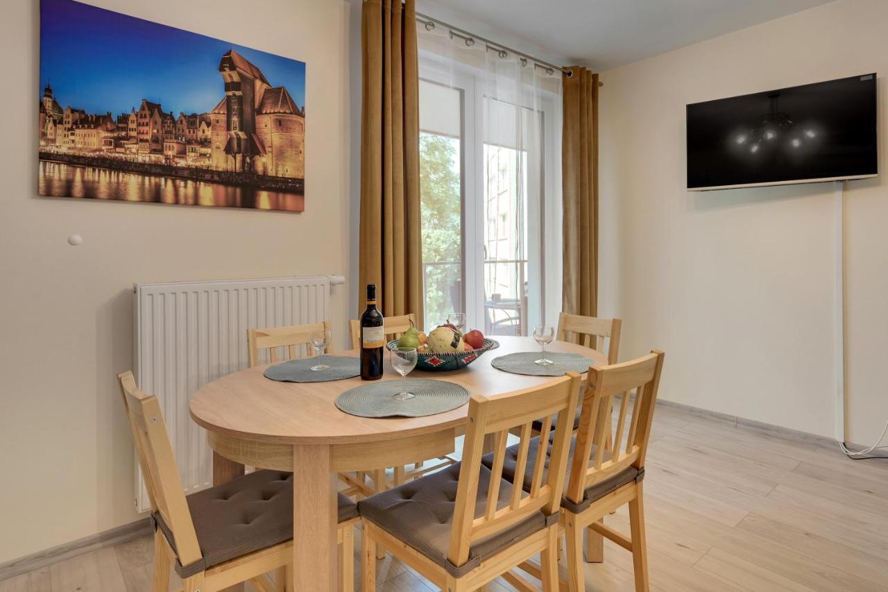 Gdansk Centrum - Apartament 3 - Pokojowy Z Duzym Tarasem エクステリア 写真