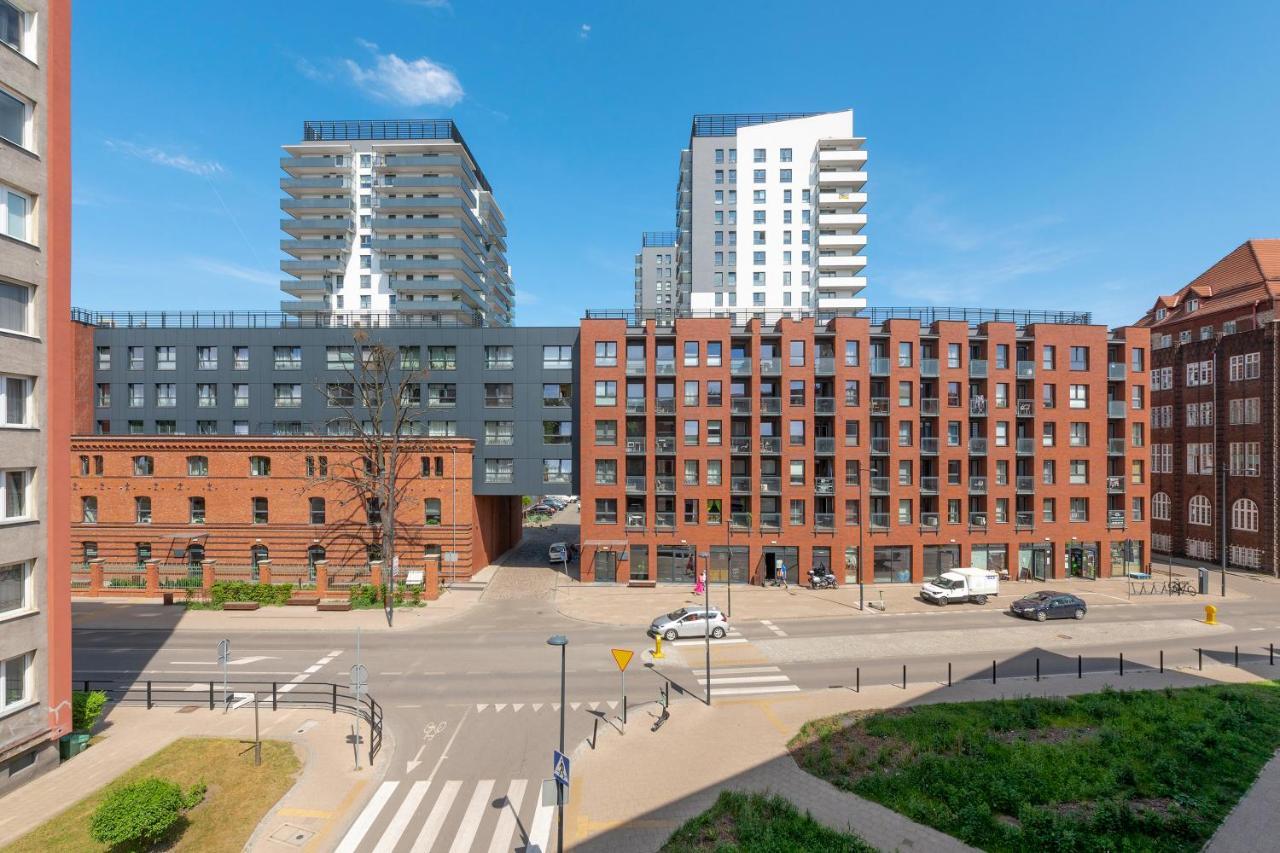 Gdansk Centrum - Apartament 3 - Pokojowy Z Duzym Tarasem エクステリア 写真